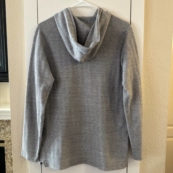 Wings + Horns Heathered Gray Men’s Hoodie Size Small - Picture 5 of 5